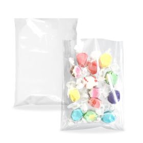 Pack of 1000 Flat Poly Bags 4 x 6. Clear Polyethylene Bags 4x6. Thickness 4 mil. Open Top Plastic Bags for Storing and Transporting. Ideal for Industr