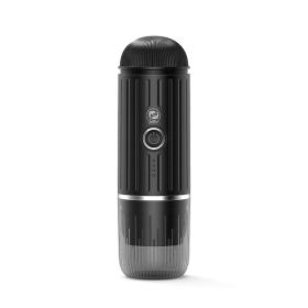 Wireless heated Coffee maker 100W Car Coffee Machine Nepresso / DoIce-Gust Capsule (Nestle) + coffee powder 2in1 extraction espresso 150 cups 7500 mAh (PSME2218B: PSME2218B)